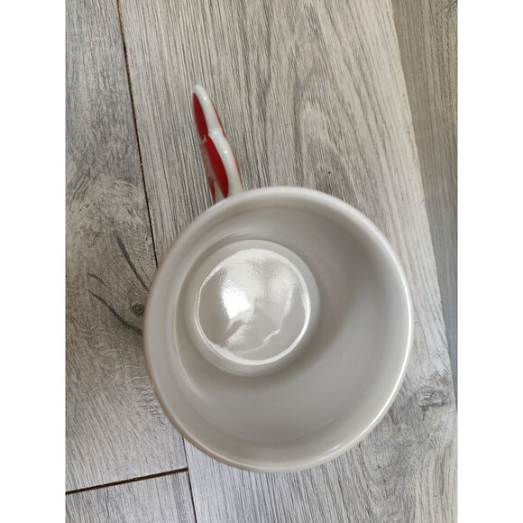 Vintage The Love Mug Cup Red Heart Shaped I Love You Handle-Cute - Picture 4 of 6